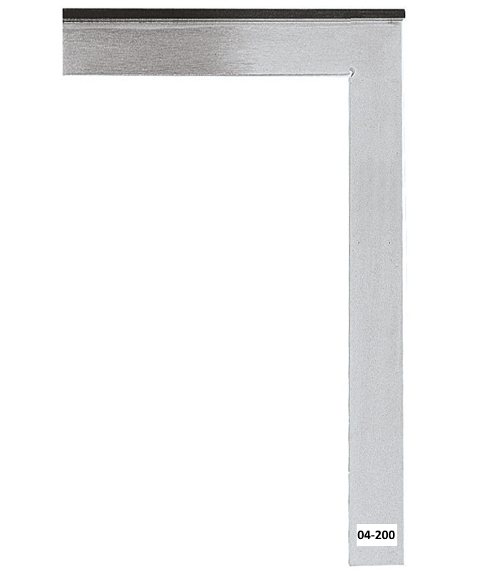 HM Müllner Schlosserwinkel mit Anschlag - 4-200 - 20x5mm - kurz/lang 130/200mm