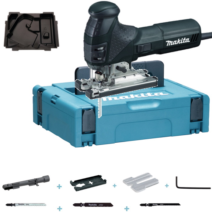 Makita Pendelhubstichsäge in schwarz - Stichsäge - Säge - 4351 FCTJB - im MAKPAC