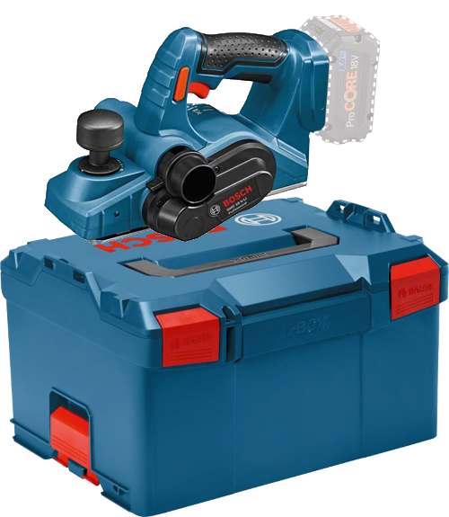 Bosch Akku Hobel GHO 18 V-LI Professional - L-BOXX 238 - SOLO