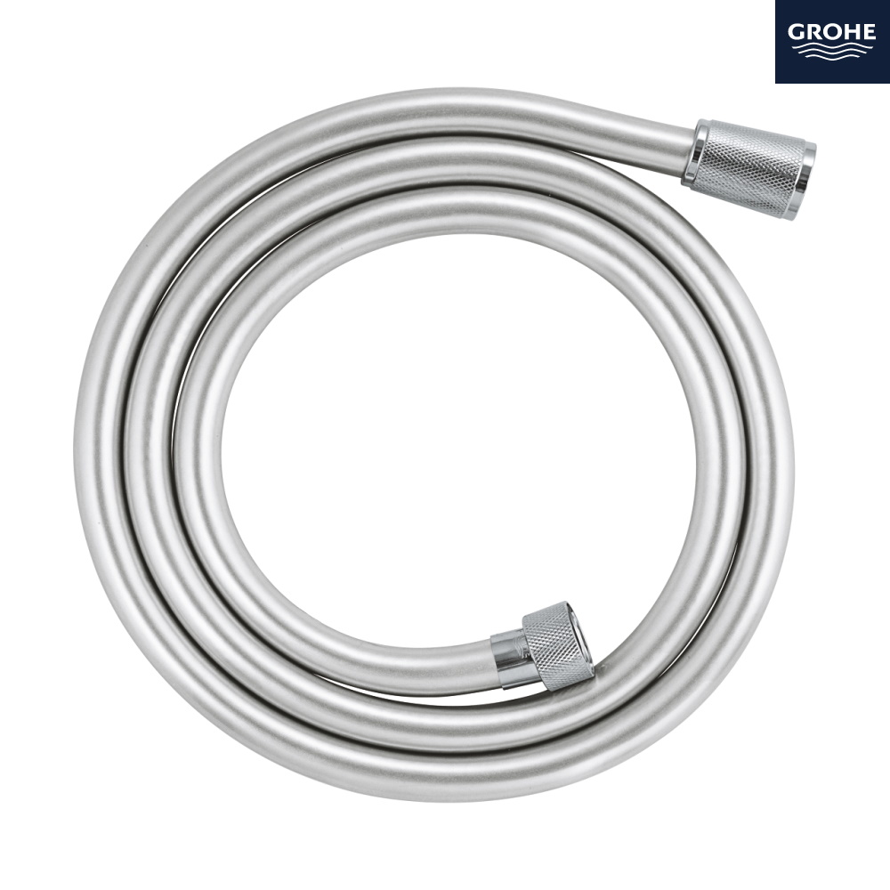 Grohe Brauseschlauch Duschschlauch - 1500mm lang - 1/2 Zoll - chrom - Silverflex