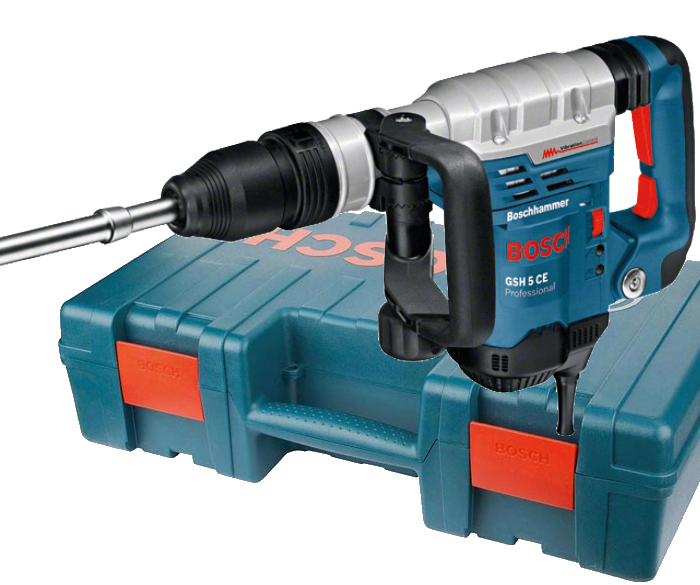 BOSCH Schlaghammer SDS-max GSH 5 CE - Handwerkerkoffer - 6,2kg